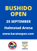 Bushido Open 2021 Startlista